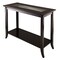 Contemporary Home Living 40" Espresso Brown Contemporary Rectangular Console Table
